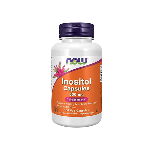 NOW Inositol 500mg - 2x 100vcaps.