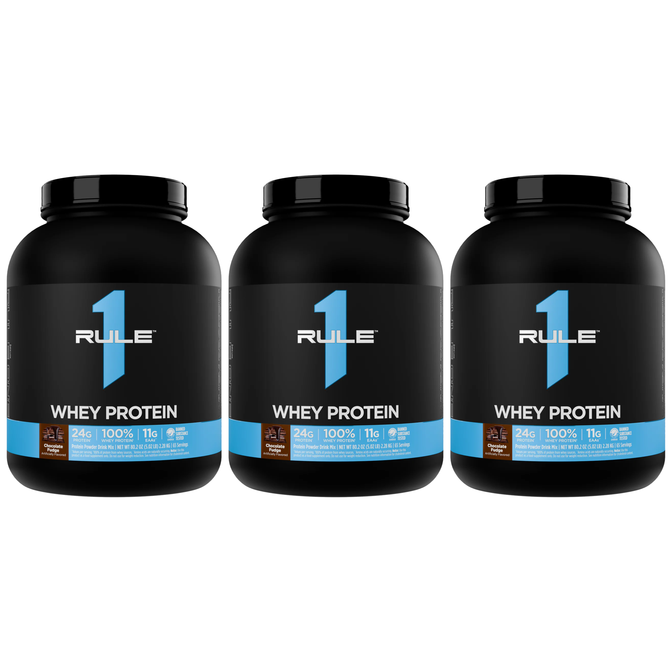 RULE1 - R1 Whey Protein - 3x 2280g 