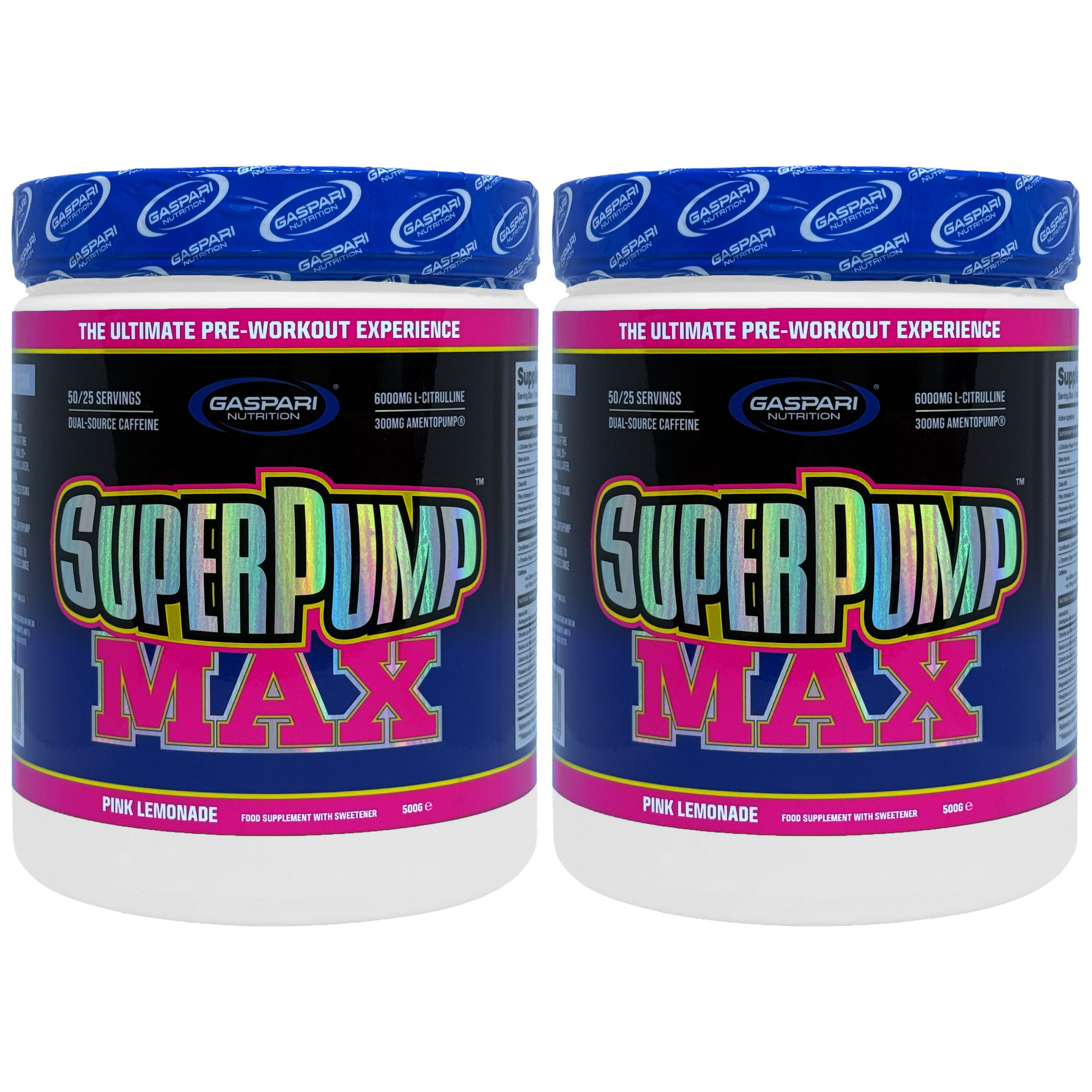 GASPARI NUTRITION - Super Pump Max - 2x 500g - Pink Lemonade