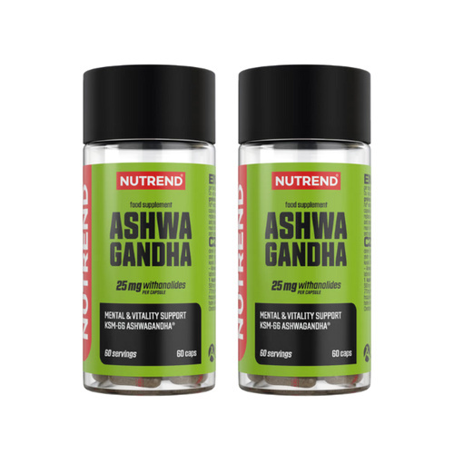 NUTREND - Ashwagandha - 2x 60caps.