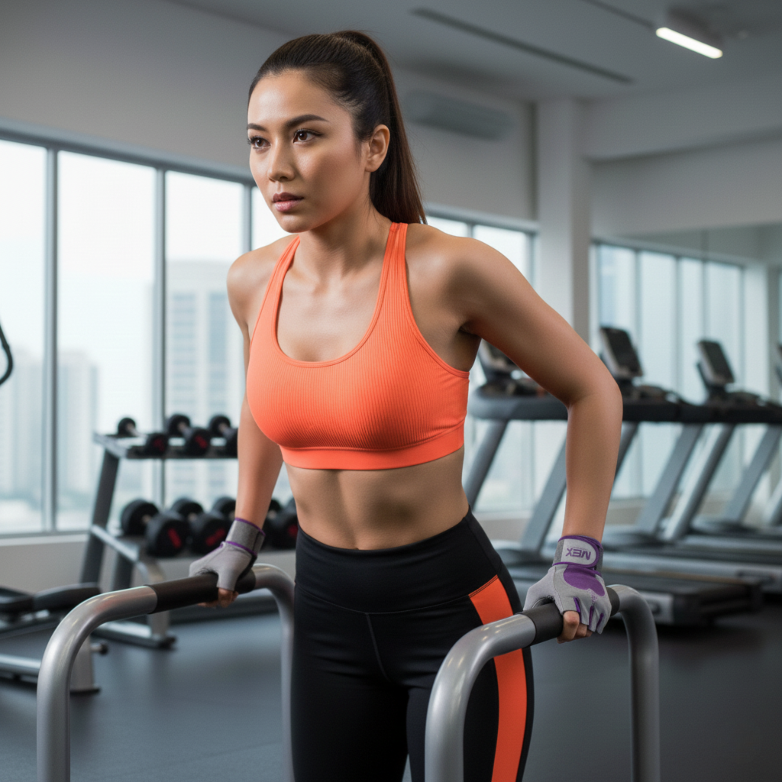 MEX NUTRITION - 2x Luv Purple Gloves