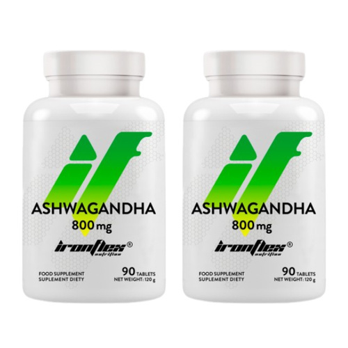 IRONFLEX - Ashwagandha 800mg - 2x 90tabs.