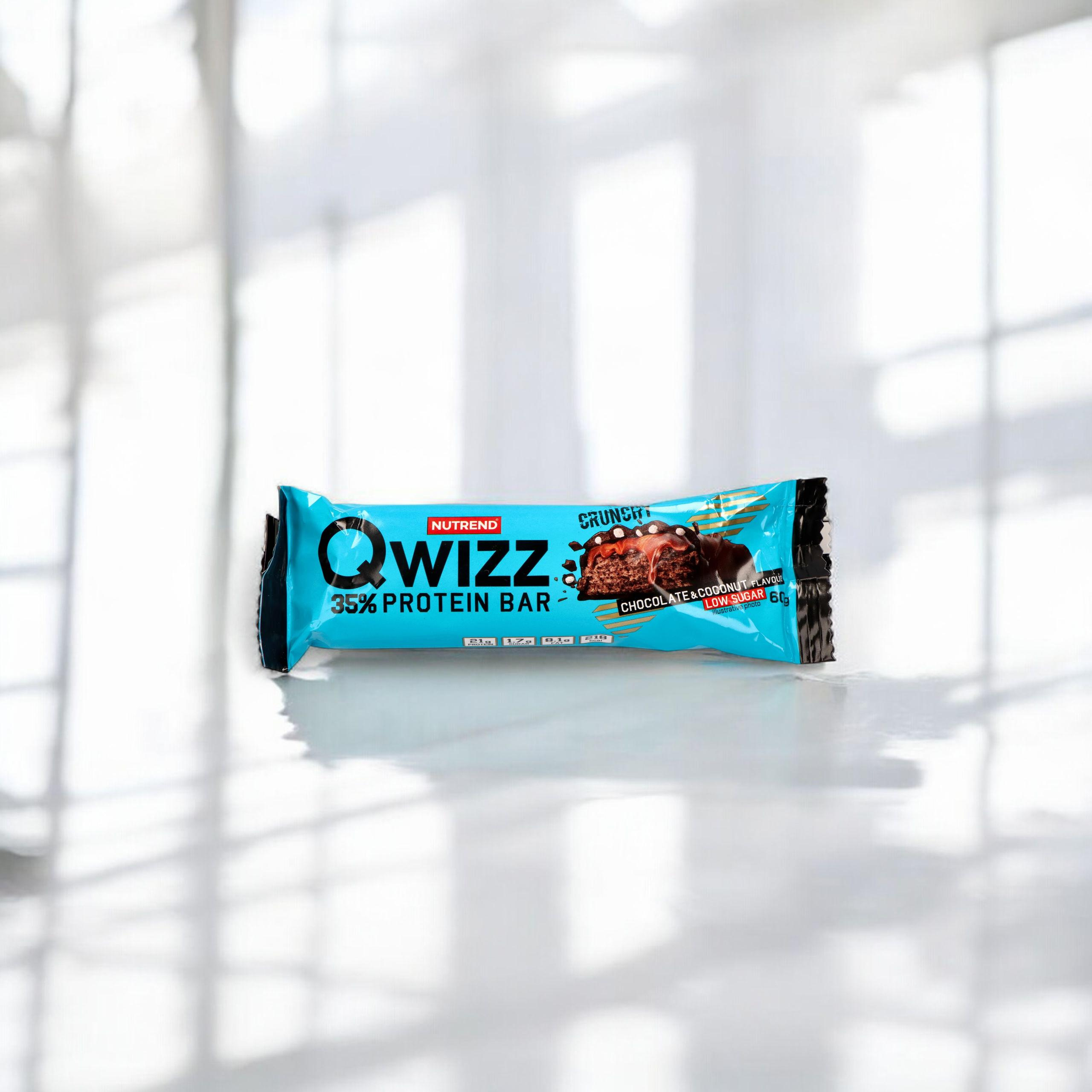 NUTREND Baton QWIZZ Protein Bar - 2x 60g