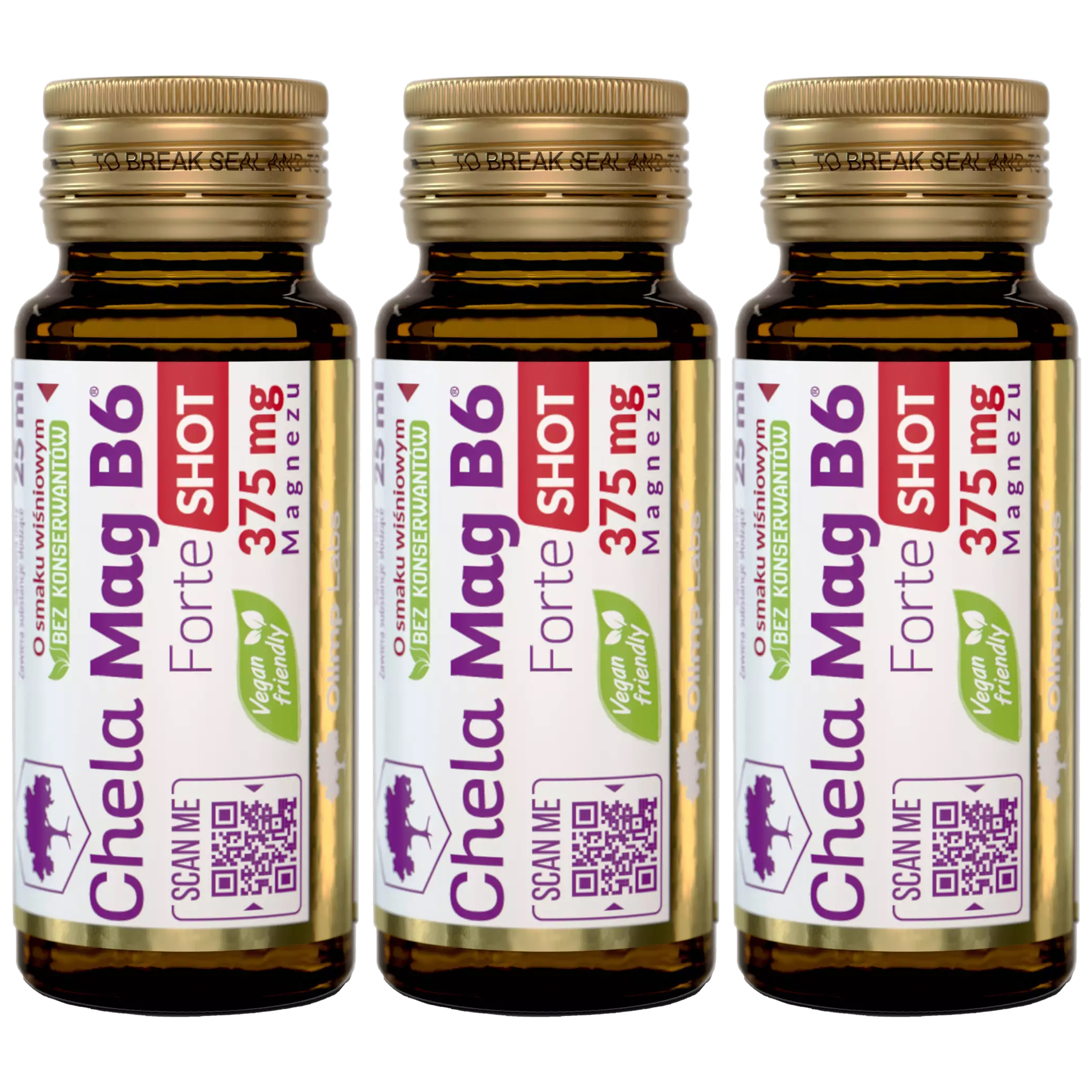 OLIMP - Chela-Mag B6 Forte Shot - 3x 25ml