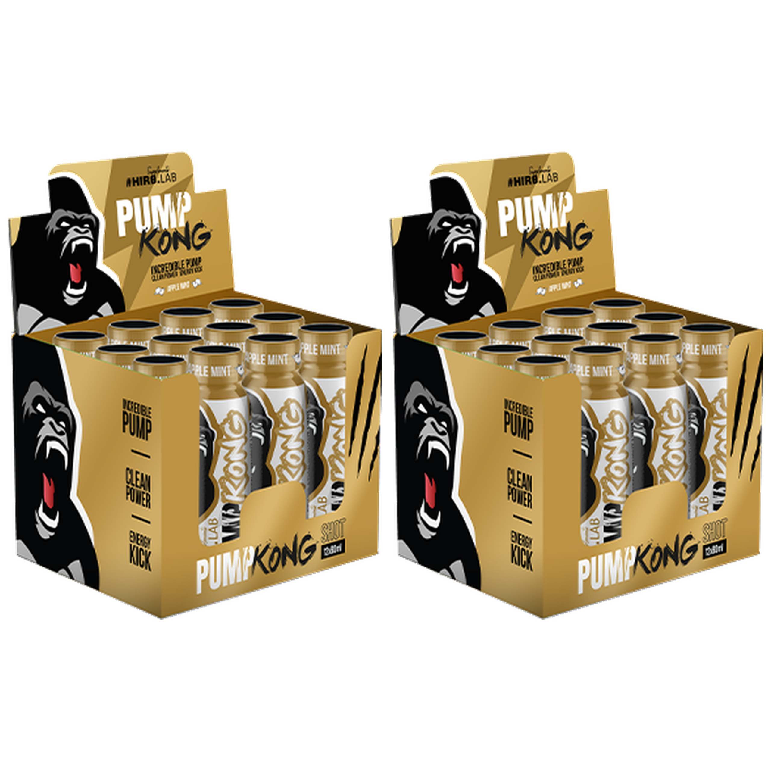 HIRO.LAB - Pump Kong Shot - 12x 2x 80ml