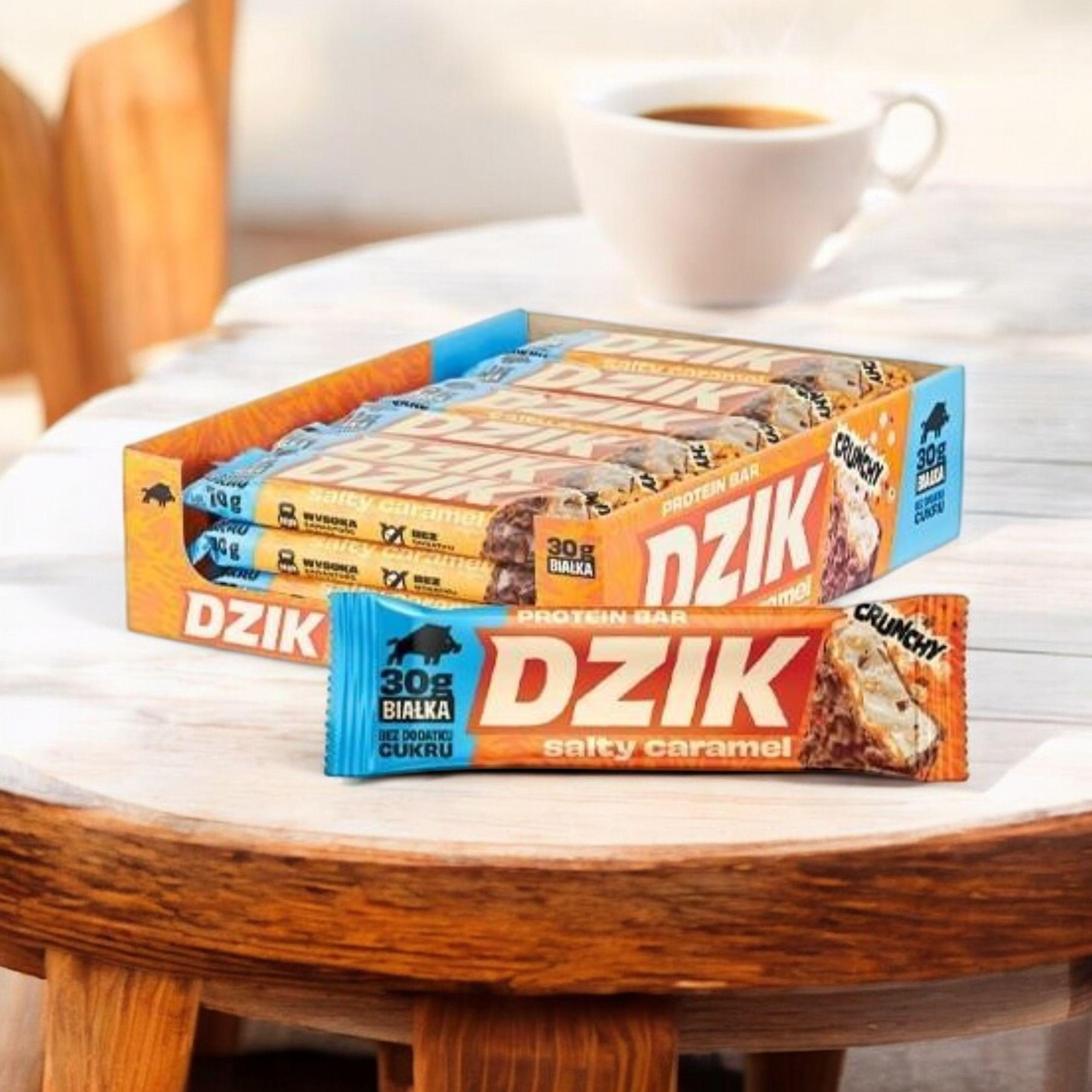 DZIK - Protein Bar Crunchy - 24x 70g