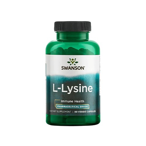 SWANSON L-Lysine AjiPure 500mg - 90vcaps