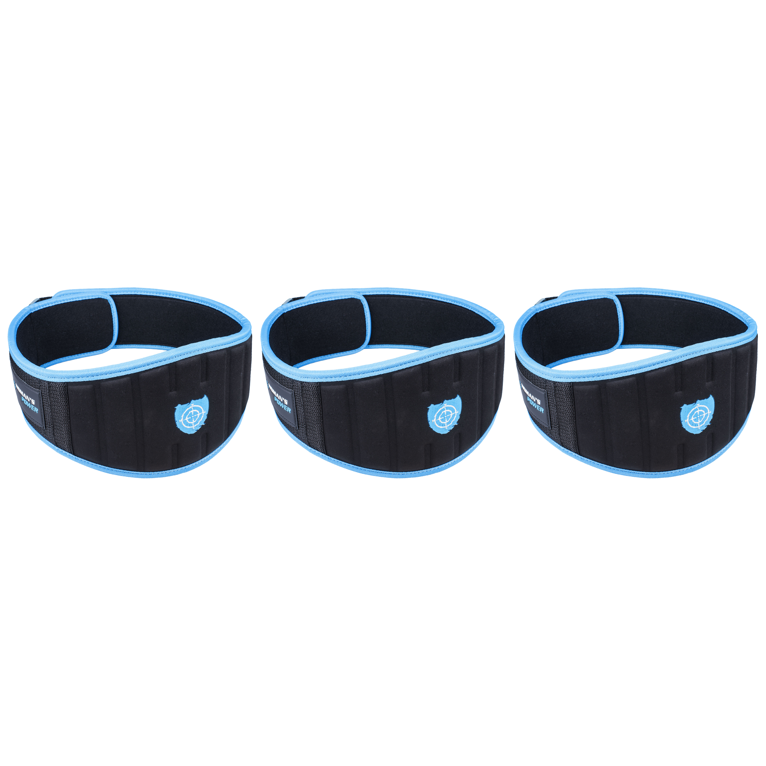 POWER SYSTEM Pas Nylonowy - Women's - 3x Blue