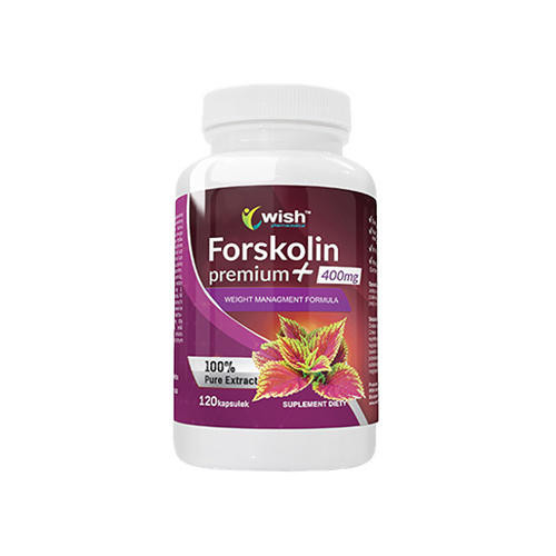 WISH Pharmaceutical Forskolin Premium Plus 400mg 10:1 - 2x 120caps.