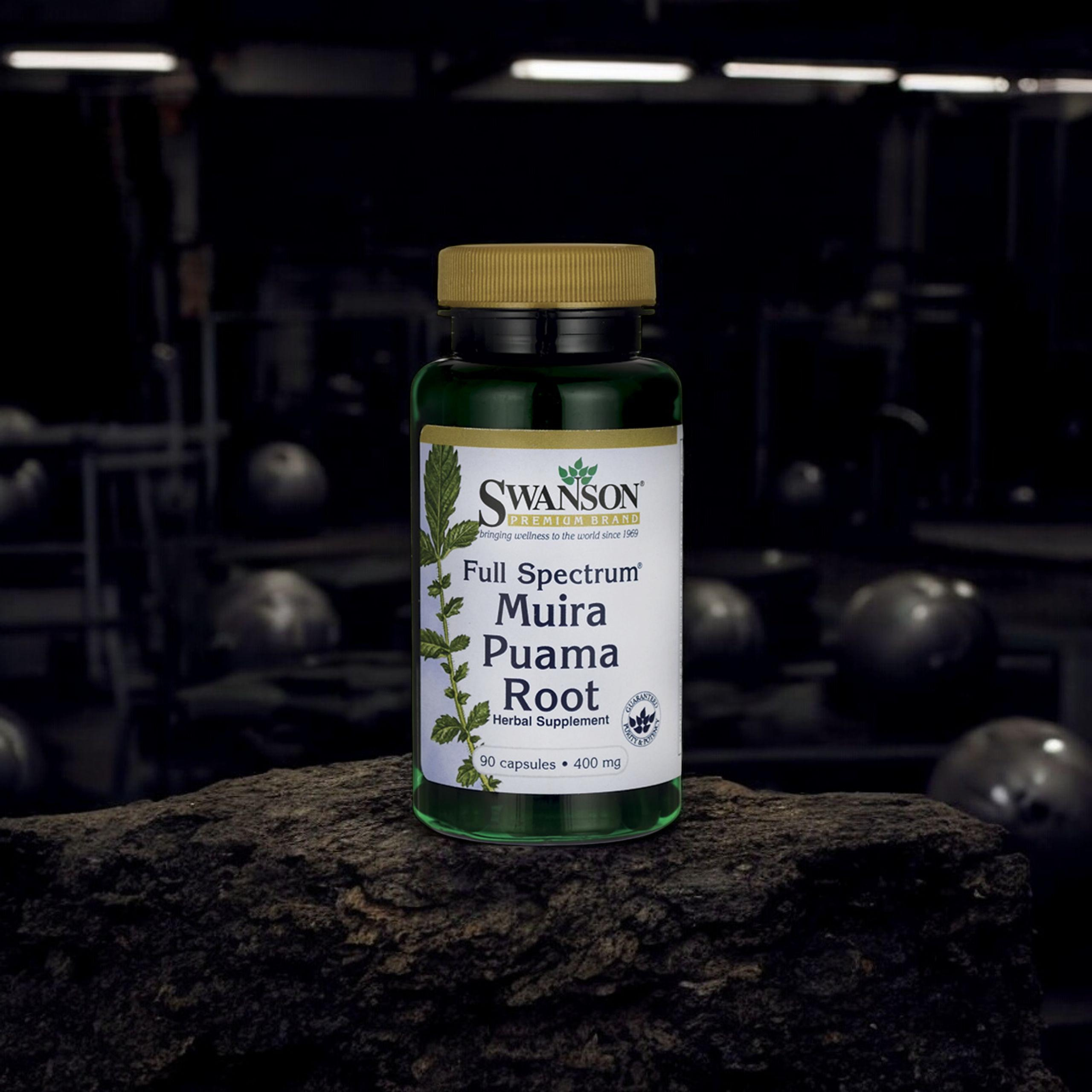 SWANSON Full Spectrum Muira Puama Root 400mg - 90caps