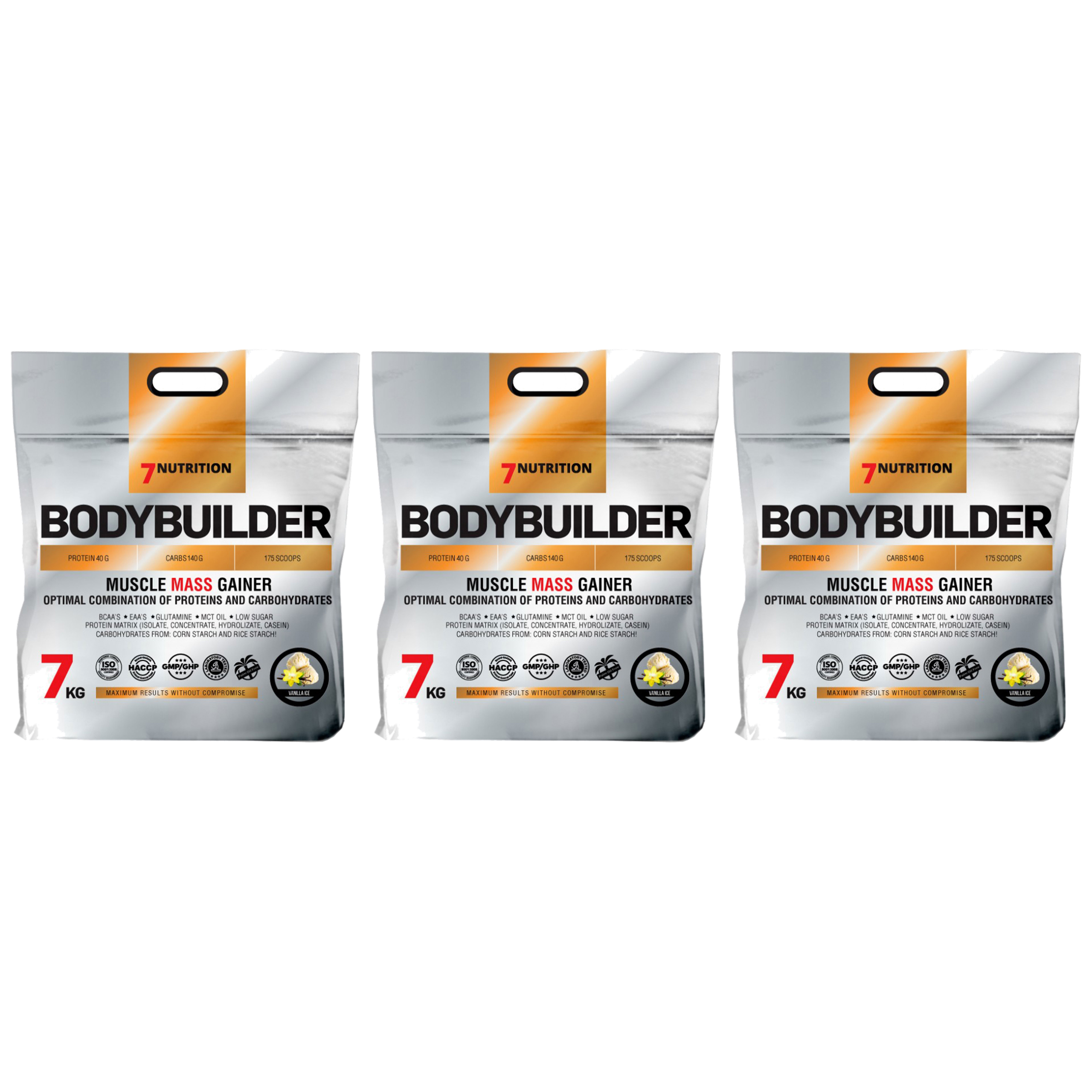 7 NUTRITION Bodybuilder - 3x 7000g