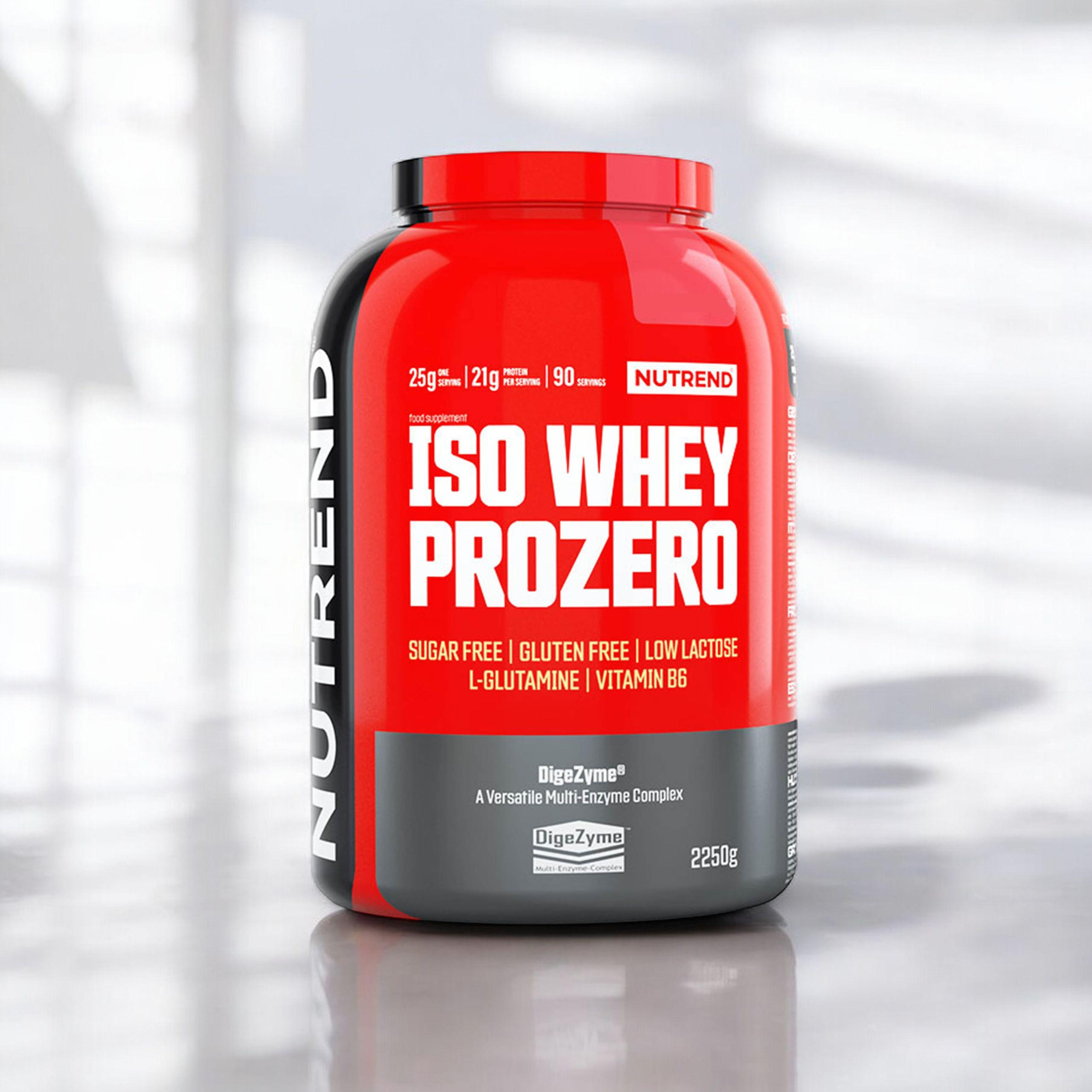 NUTREND Iso Whey ProZero - 2250g