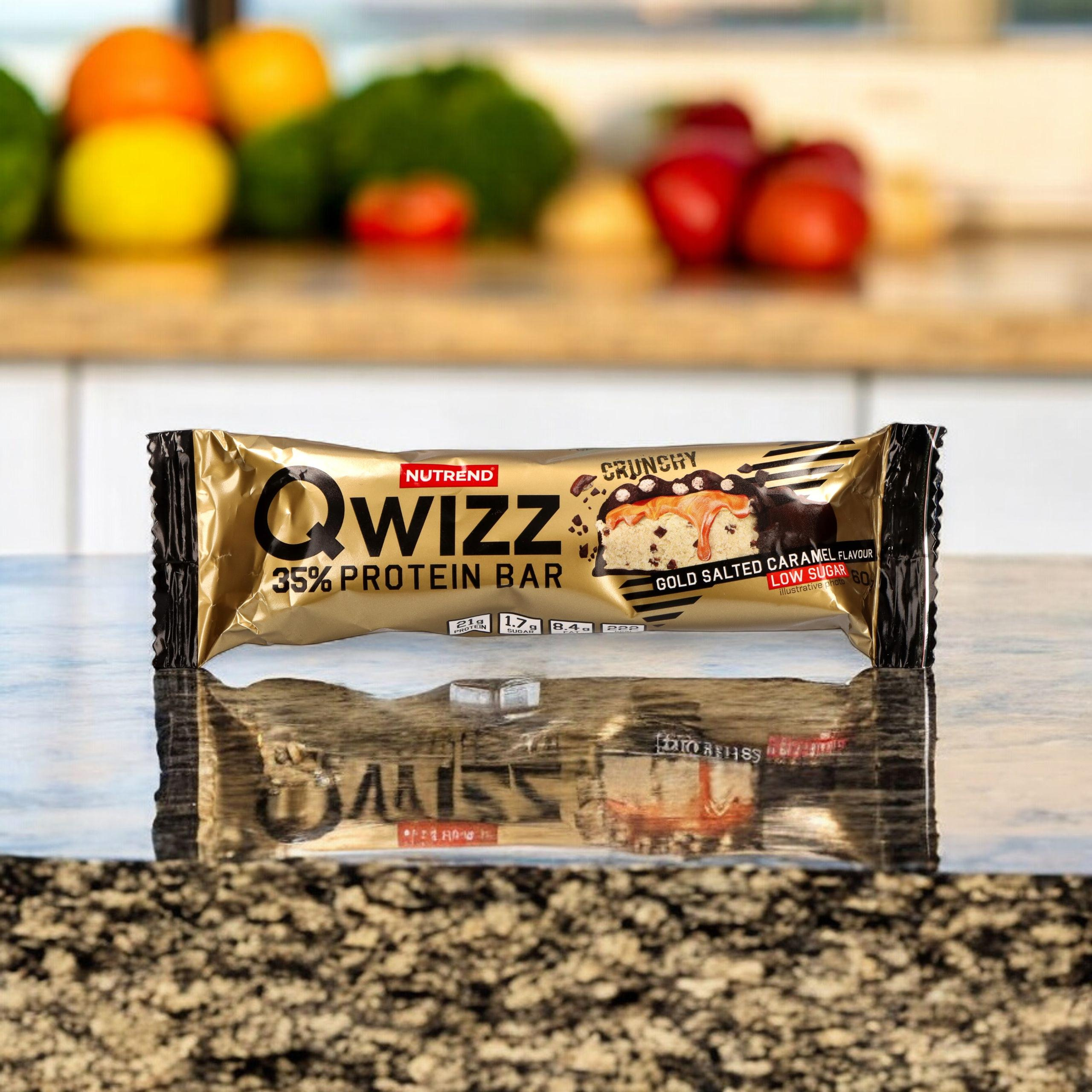 NUTREND Baton QWIZZ Protein Bar - 60g - WYPRZEDAŻ - 12-05