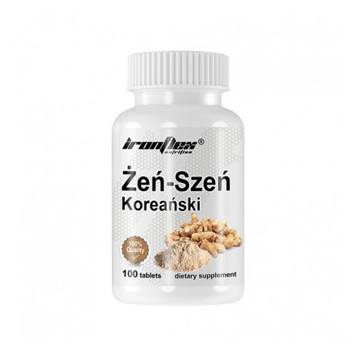 IronFlex Żeń-Szeń Koreański - 100tabs.