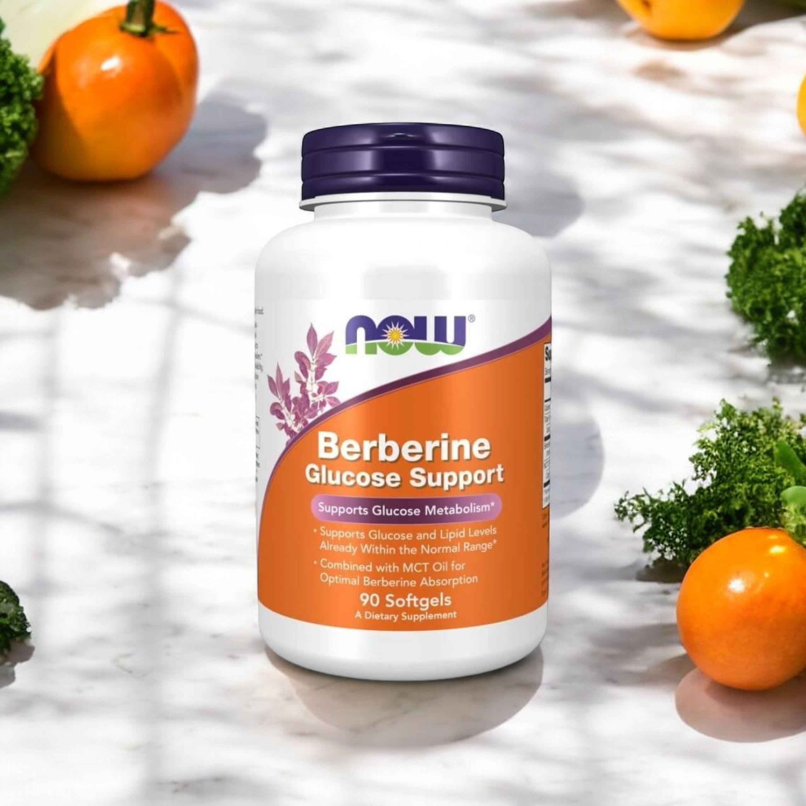 NOW - Berberine Glucose Support - 90softgels