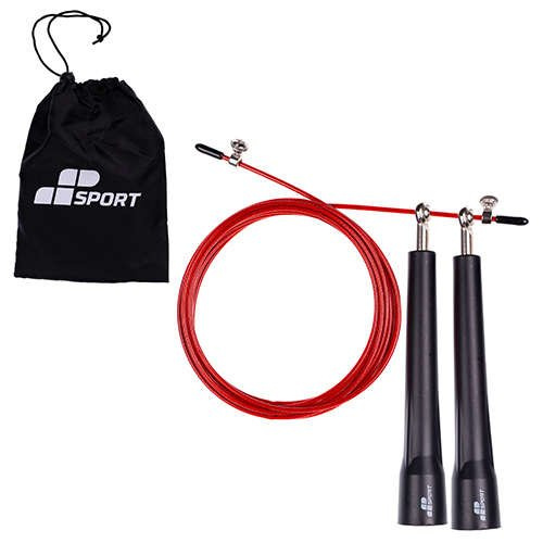 MP SPORT Jump Rope Plastic Handle - Skakanka z plastikowymi uchwytami - 3m