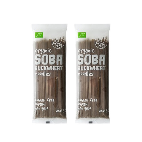 DIET FOOD Bio Makaraon Gryczany - 2x 250g