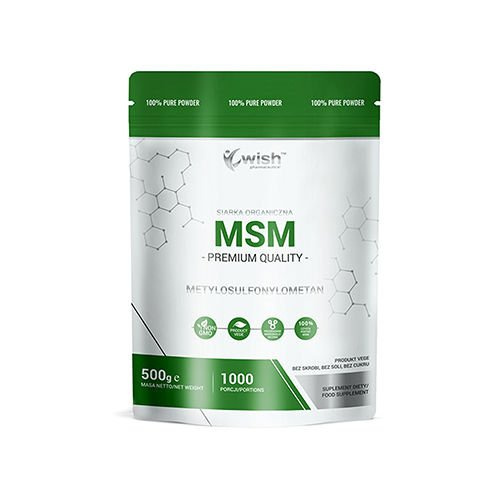 WISH Pharmaceutical MSM - 2x 500g