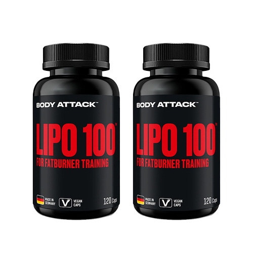 BODY ATTACK Lipo 100 - 2x 120vcaps