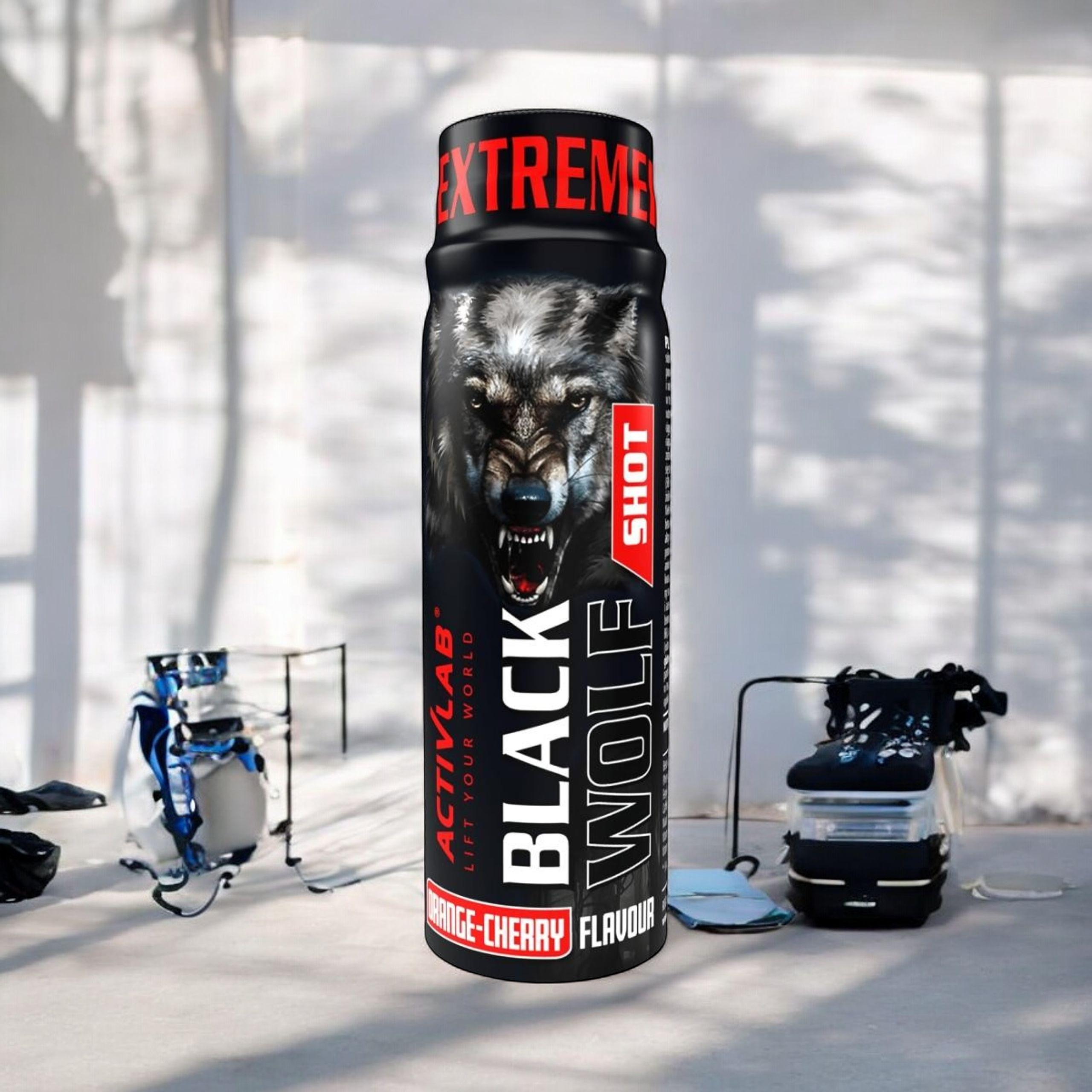 ACTIVLAB - Black Wolf Shot - 12x 80ml - Orange Cherry