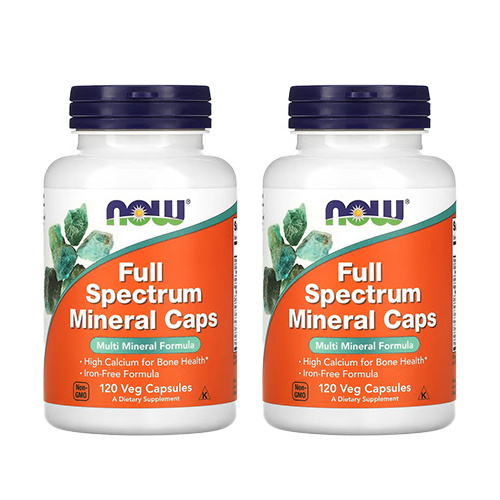 NOW Full Spectrum Mineral caps - 2x 120vcaps