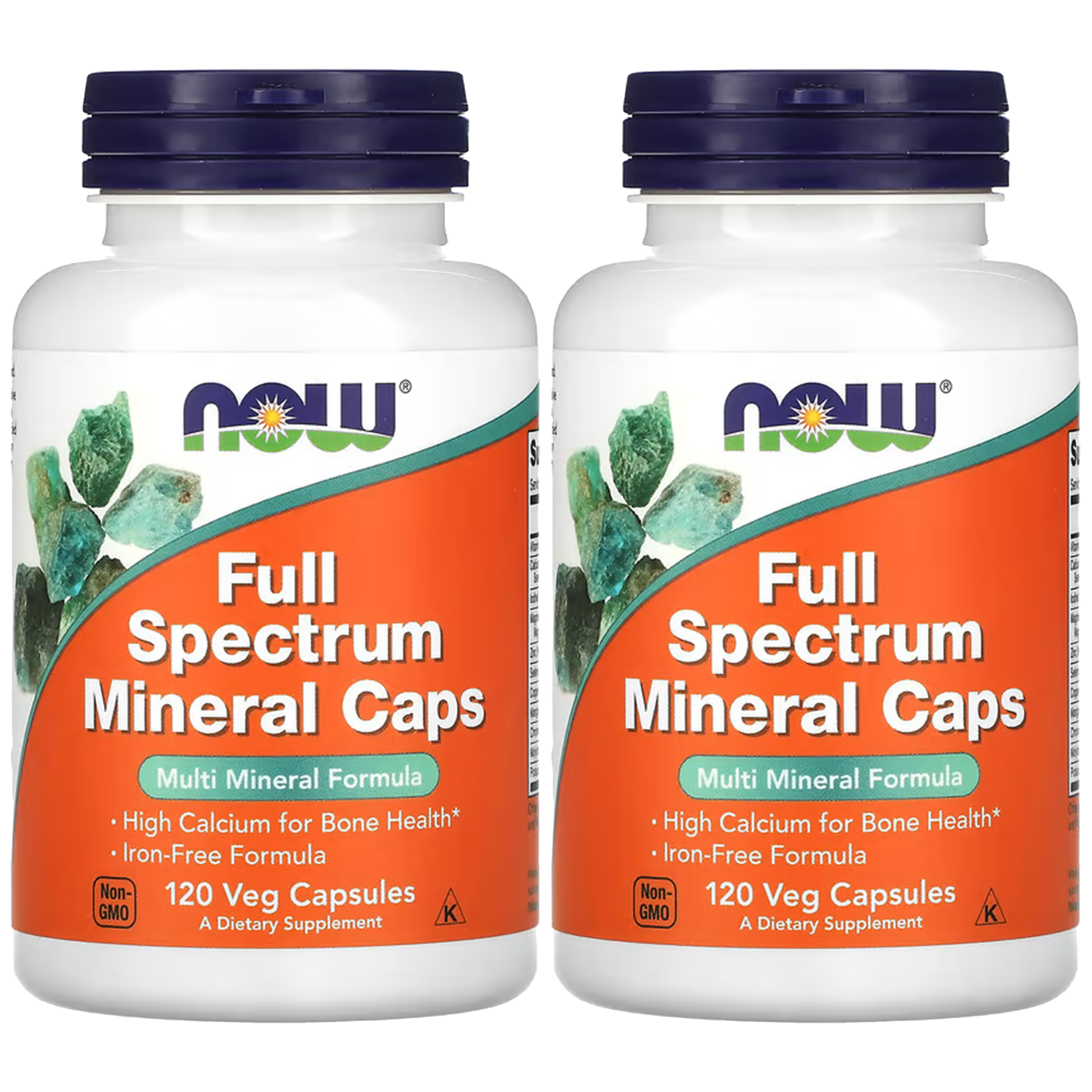 NOW Full Spectrum Mineral caps - 2x 120vcaps