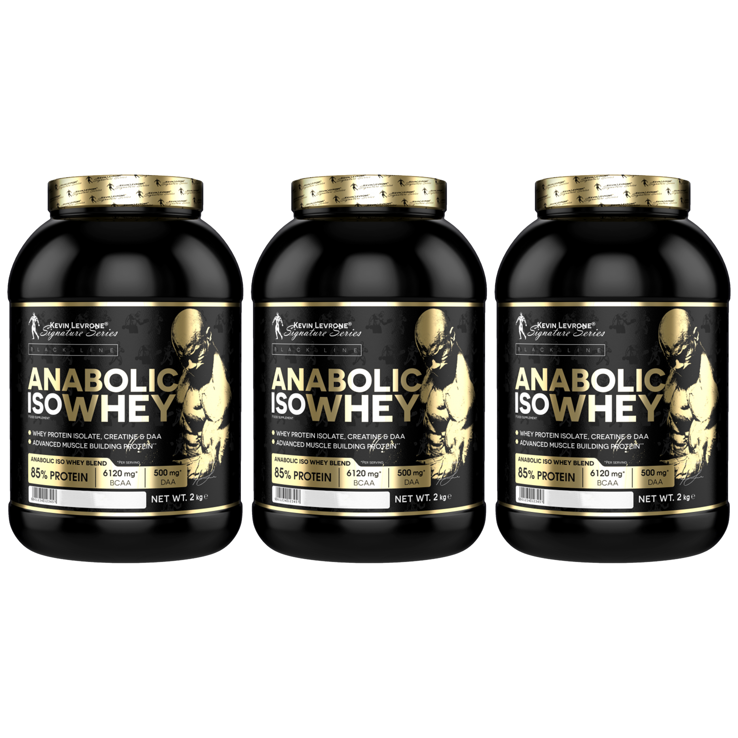 KEVIN LEVRONE Anabolic Iso Whey - 3x 2000g
