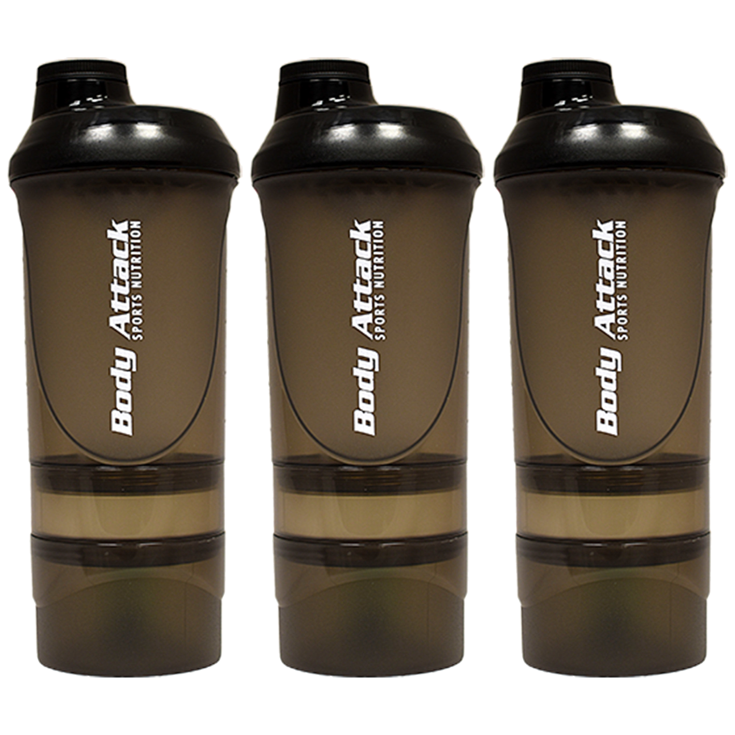 BODY ATTACK Shaker - ShakeOne - 3x 500ml