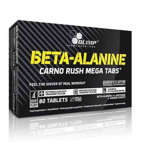 OLIMP Beta Alanine Carno Rush MT - 3x 80tabs