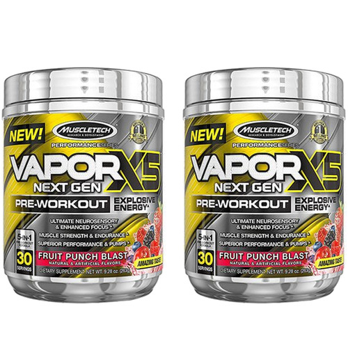 MUSCLE TECH Vapor X5 Next Gen - 2x 232g