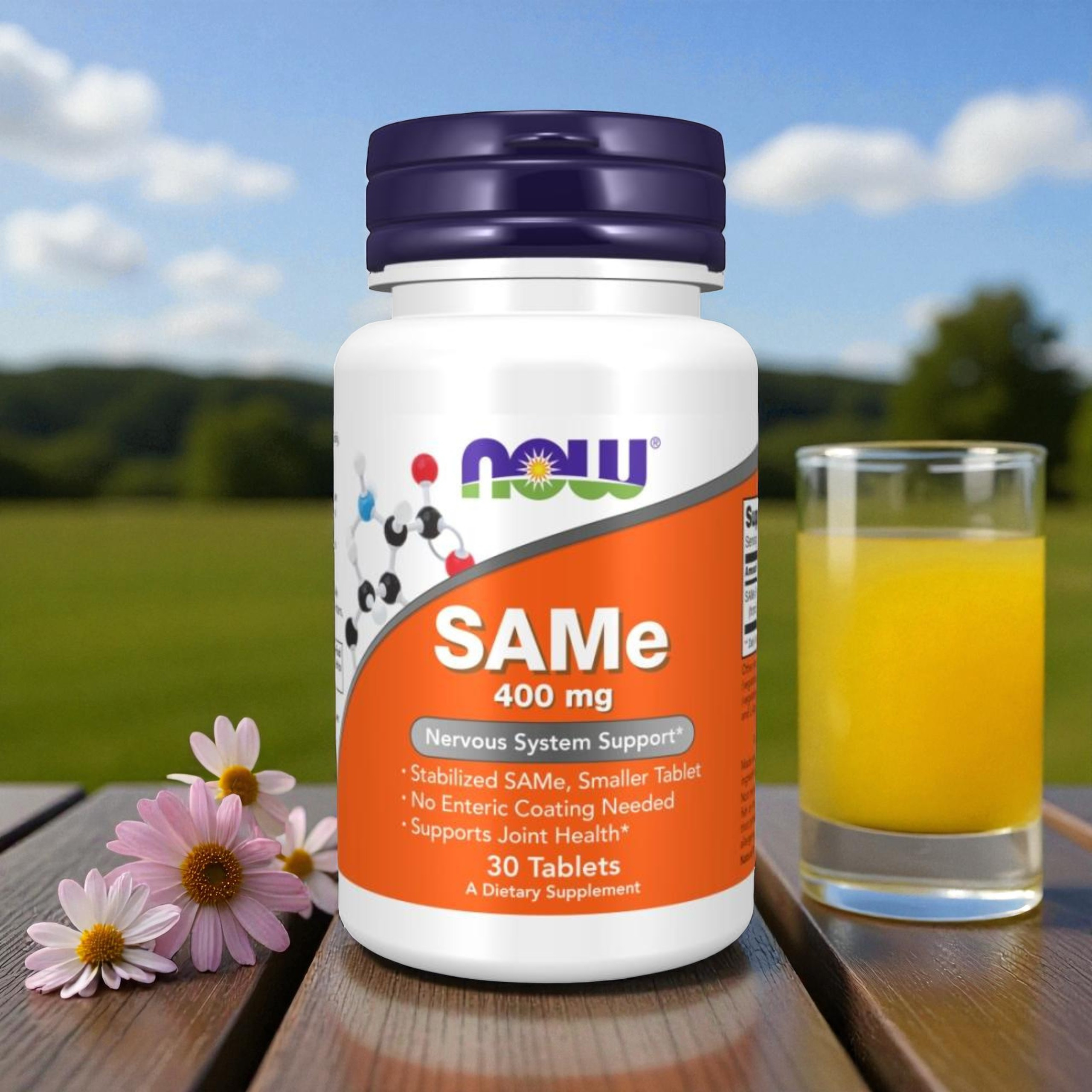 NOW - SAMe S-adenozylo L-metionina - 400mg - 30tabs. pol_pl_NOW-SAMe-S-adenozylo-L-metionina-400mg-30tabs-43034_2