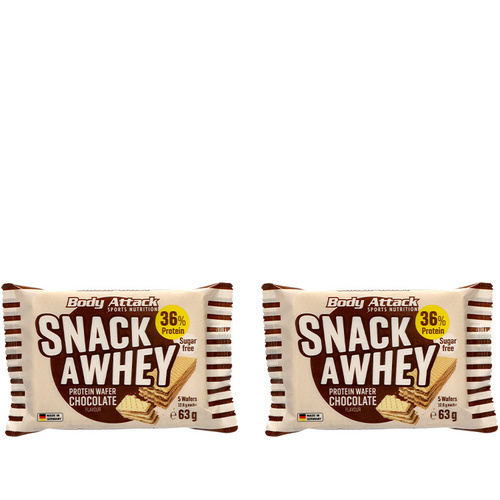 BODY ATTACK Snack a Whey 5 Wafers - 2x 63g