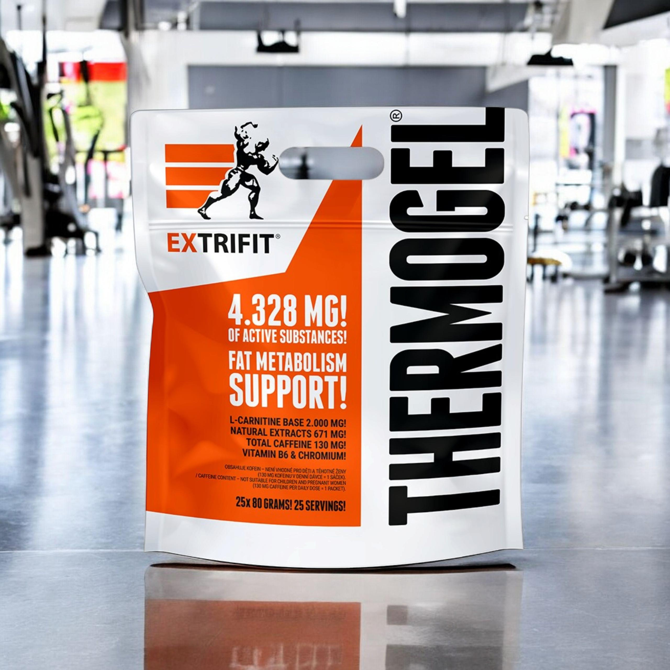 EXTRIFIT - THERMO GEL - 25x 2x 80g - Cherry