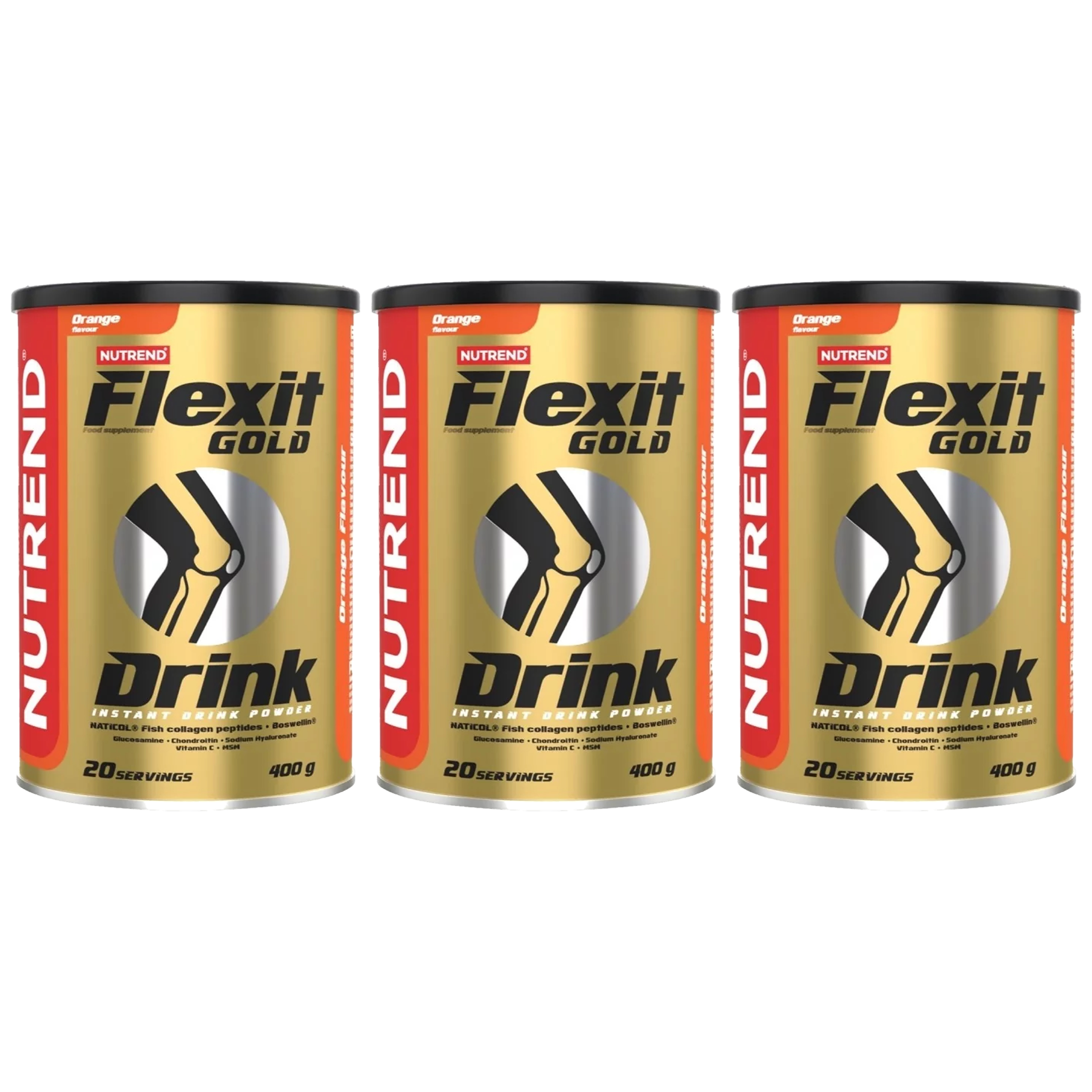 NUTREND Flexit Drink Gold - 3x 400g