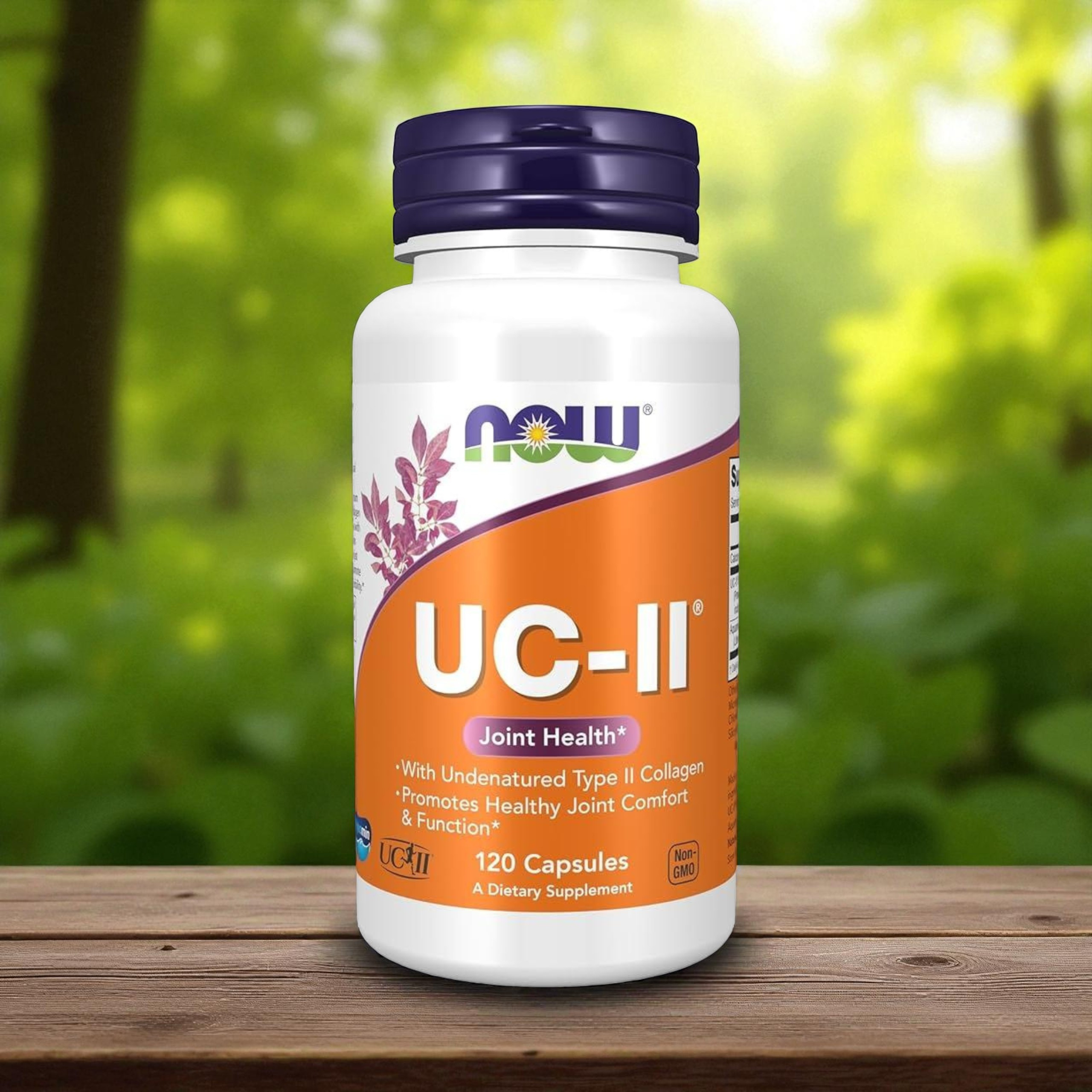 NOW - UC-II Collagen Type II 40mg - 2x 120vcaps.