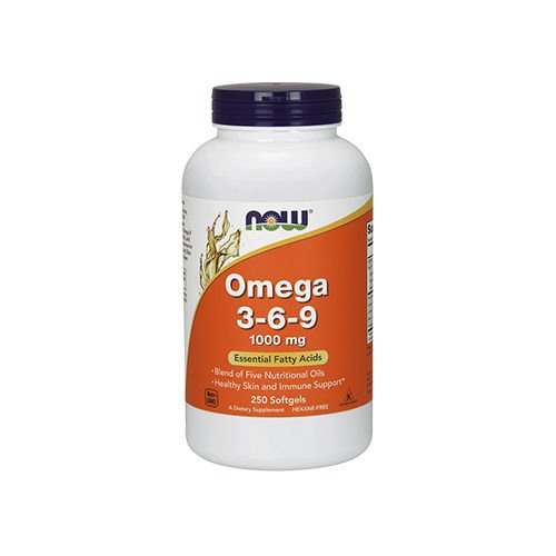 NOW Omega-3-6-9 1000mg - 3x 250softgels
