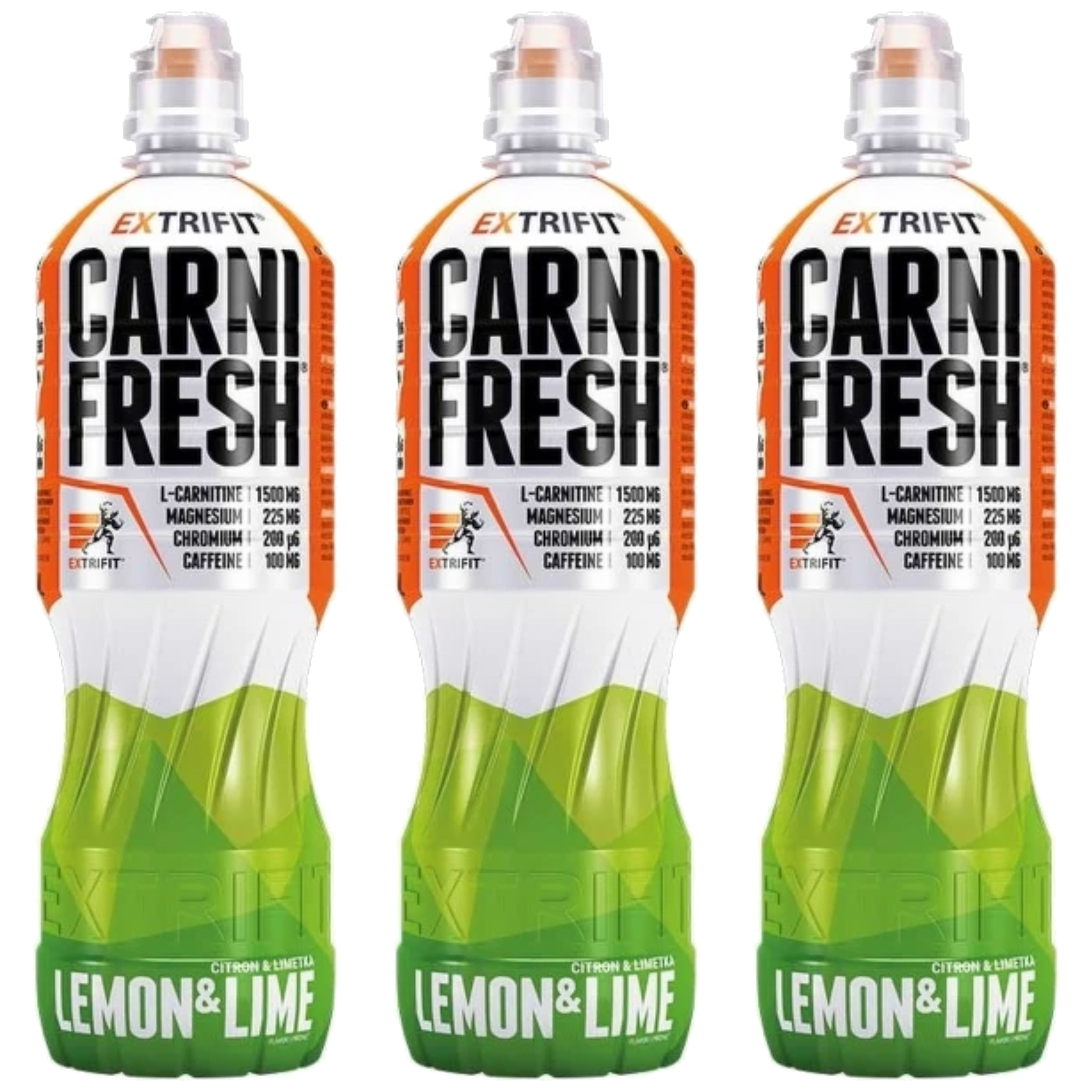 EXTRIFIT - CarniFresh - 3x 850ml - Lemon & Lime