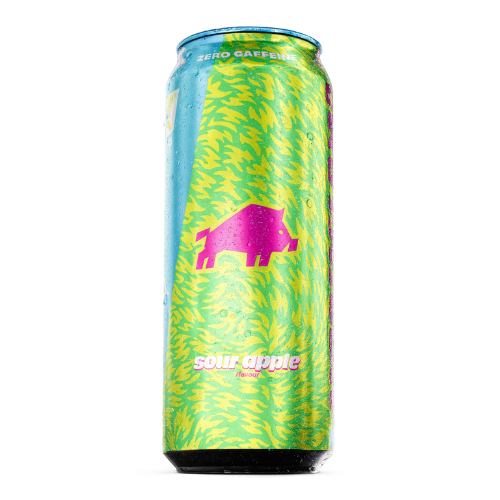 DZIK - Dzik Energy Zero - 3x 500ml - Sour Apple