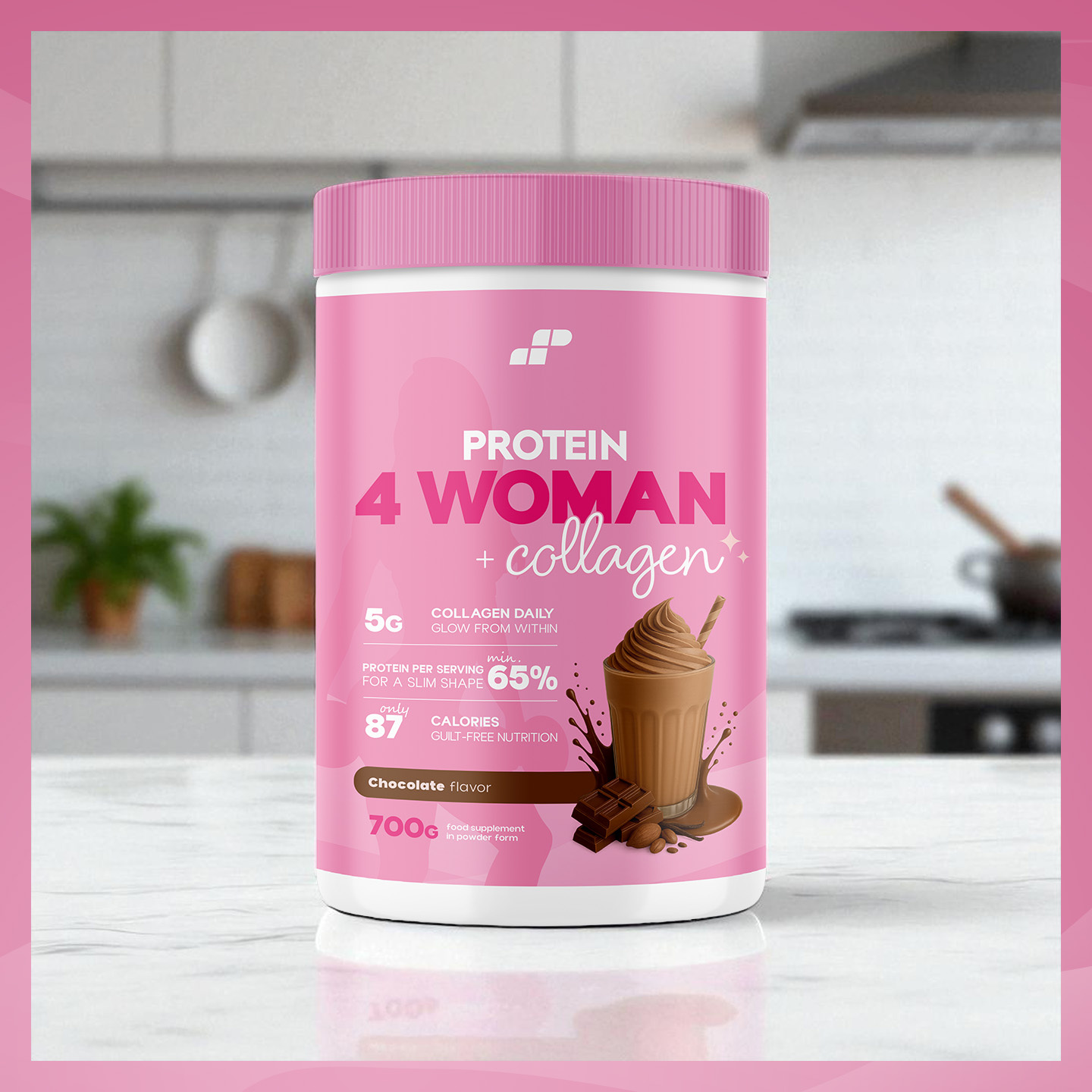 3x Protein 4 Woman + Collagen - 700g