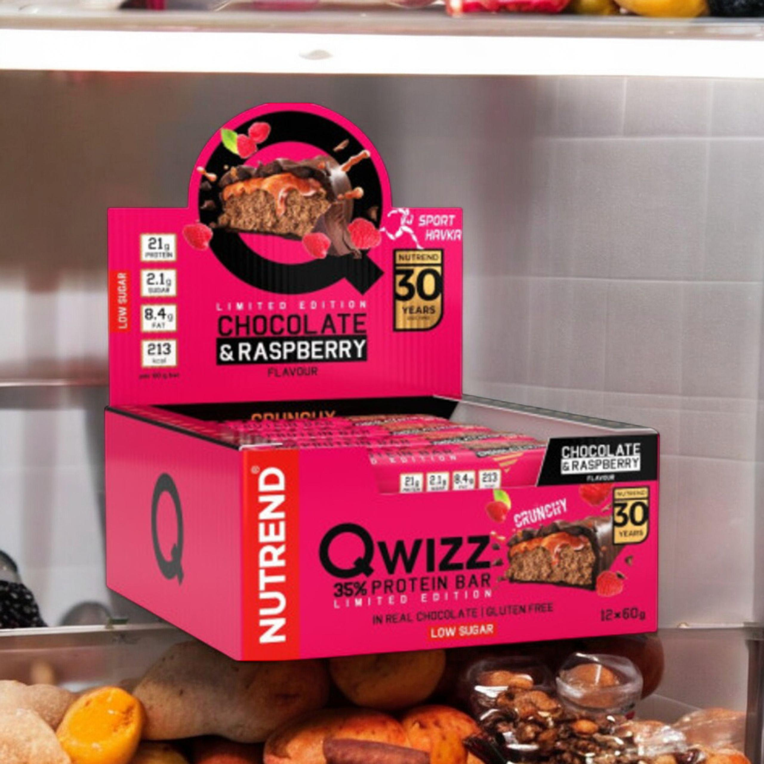 NUTREND - Baton QWIZZ Protein Bar - 24x 60g