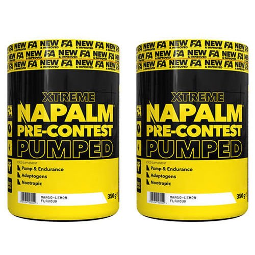 FITNESS AUTHORITY Napalm Pre-Contest Pumped - 2x 350g