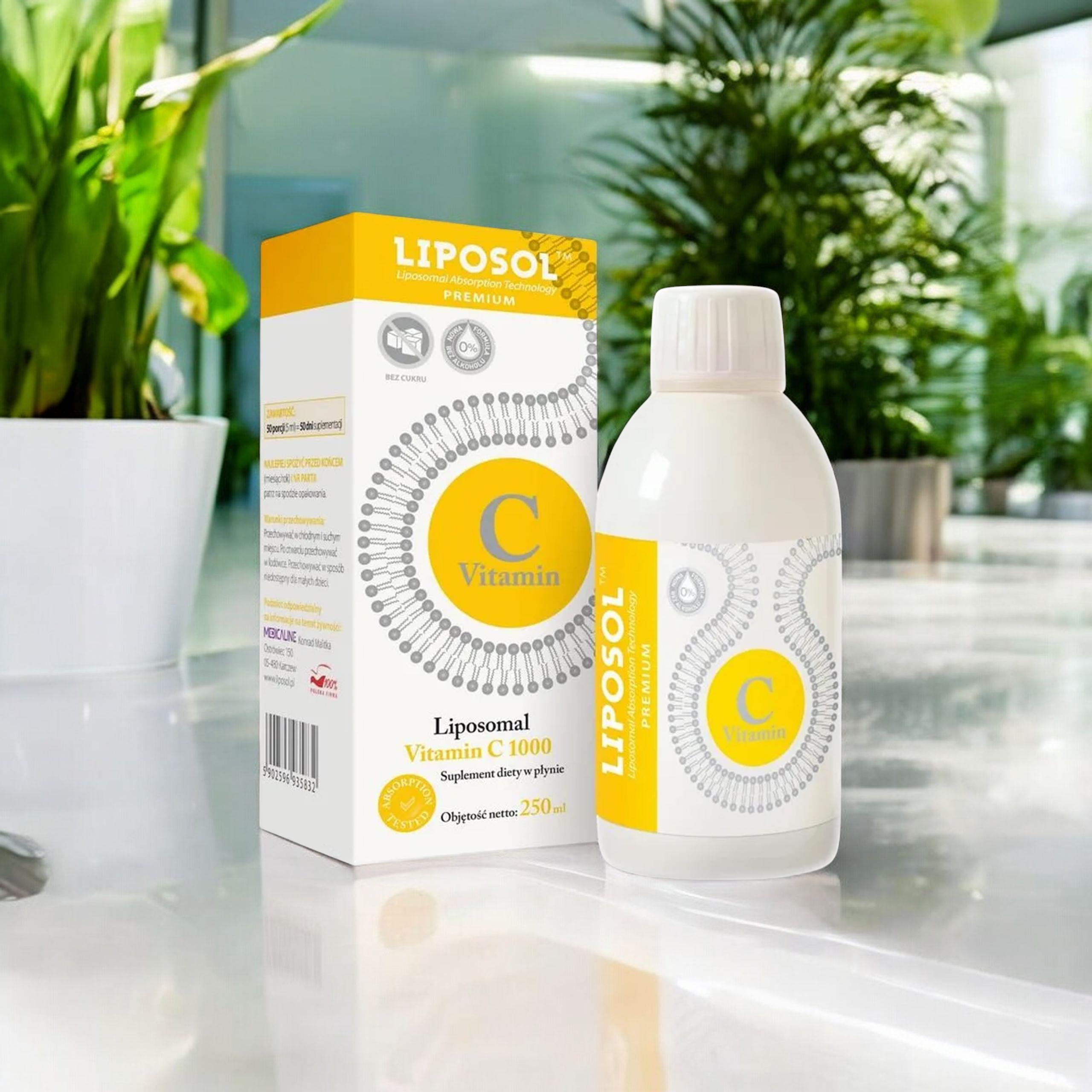 ALINESS - Liposol - Liposomal Vitamin C 1000 - 3x 250ml
