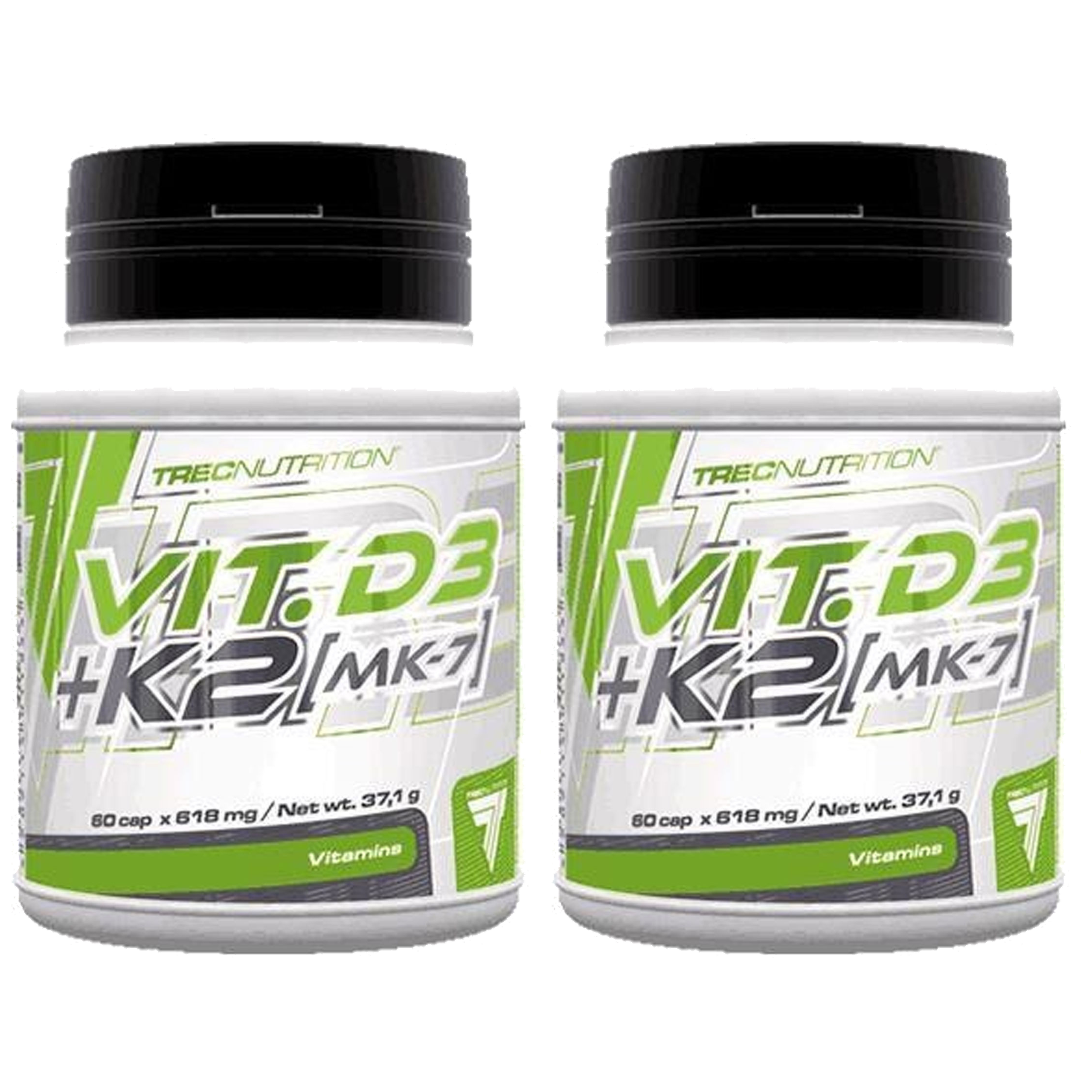 TREC Vitamin D3 + K2 (MK7) - 2x 60caps