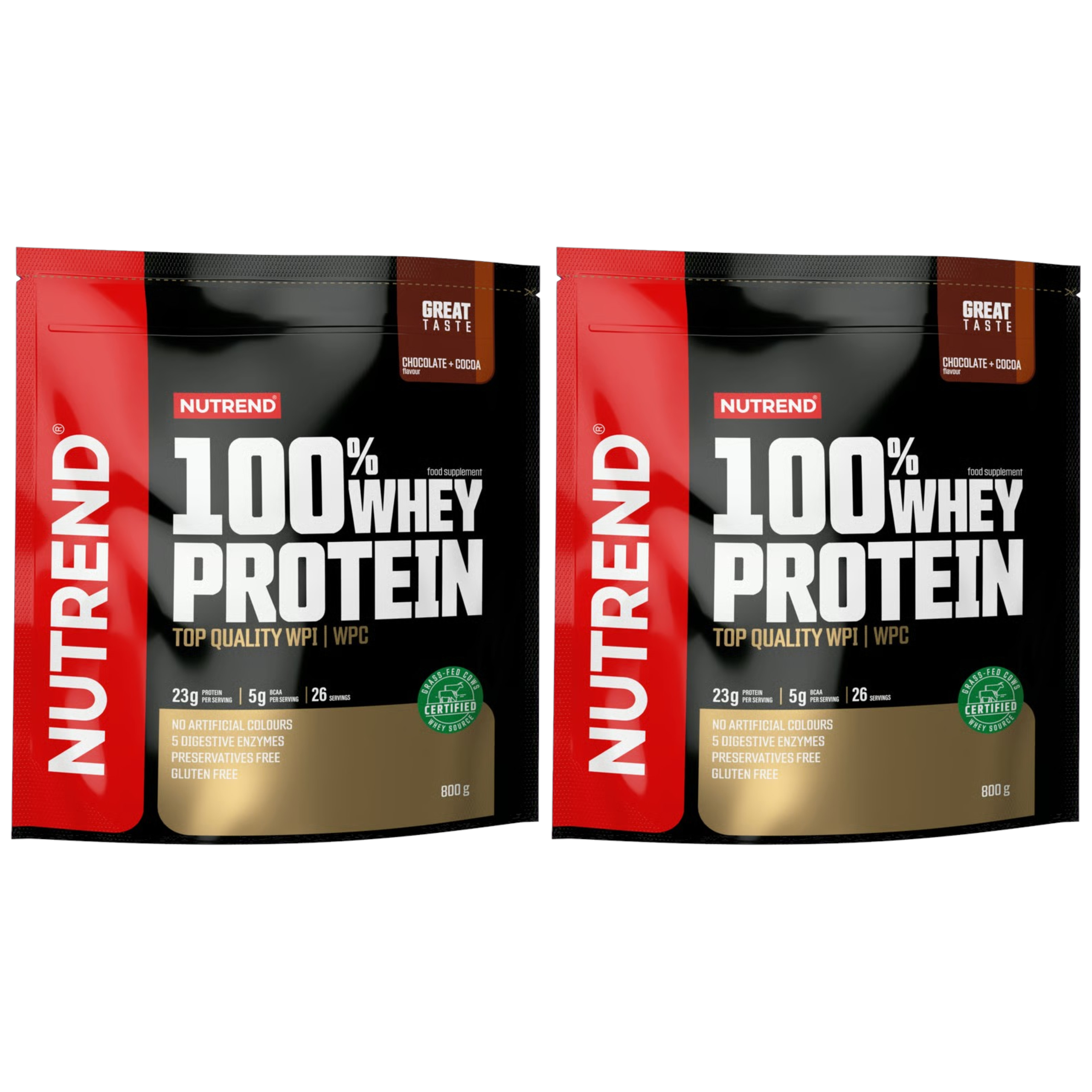 NUTREND - 100% Whey Protein - 2x 800g