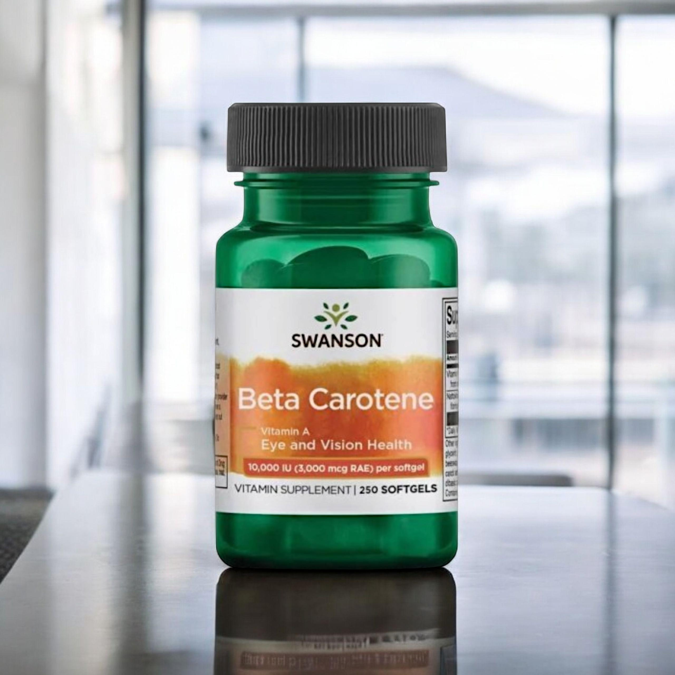 SWANSON Beta Carotene 10000IU - 2x 250softgels