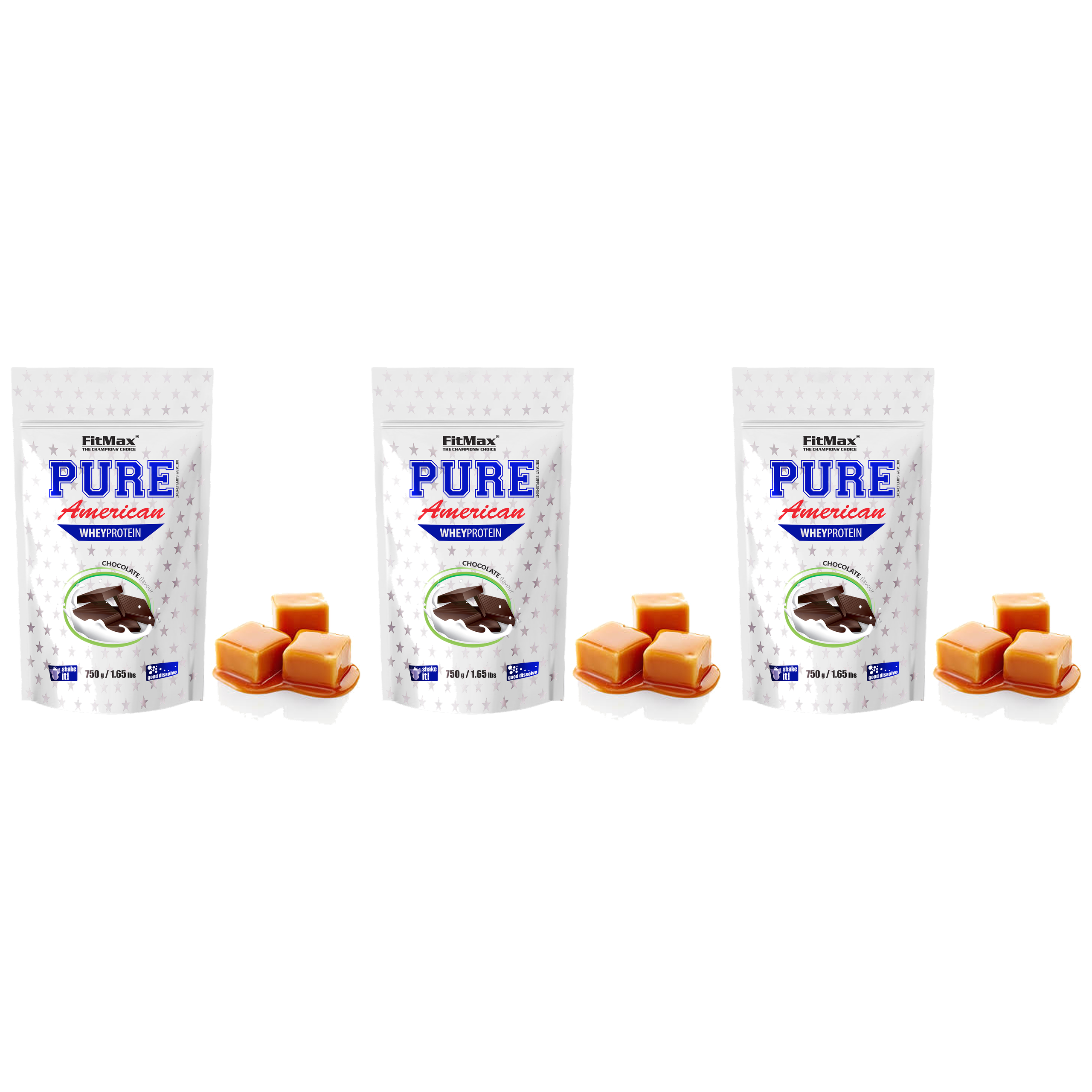 FITMAX Pure American - 3x 750g