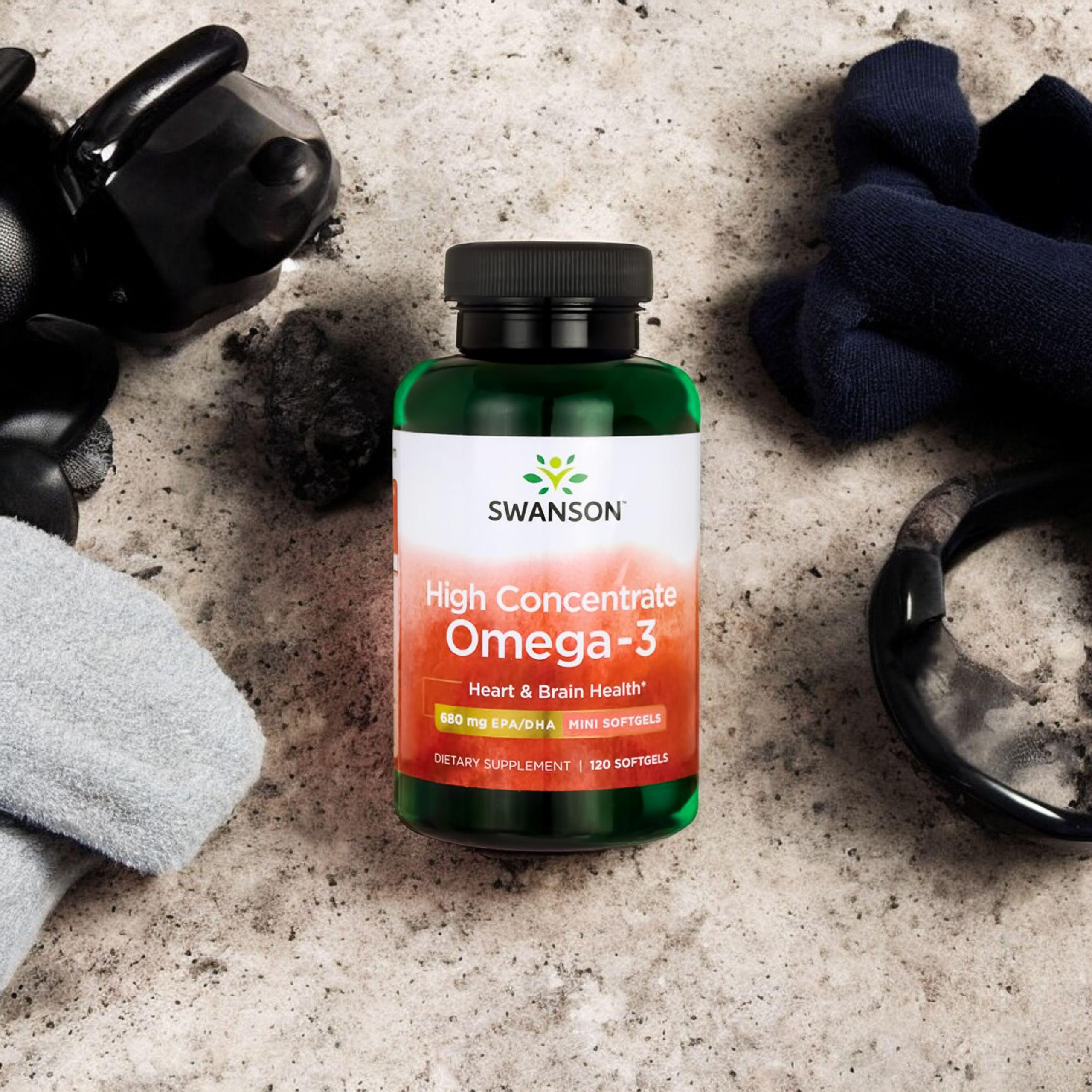 SWANSON Omega 3 High Concentrate - 120softgels