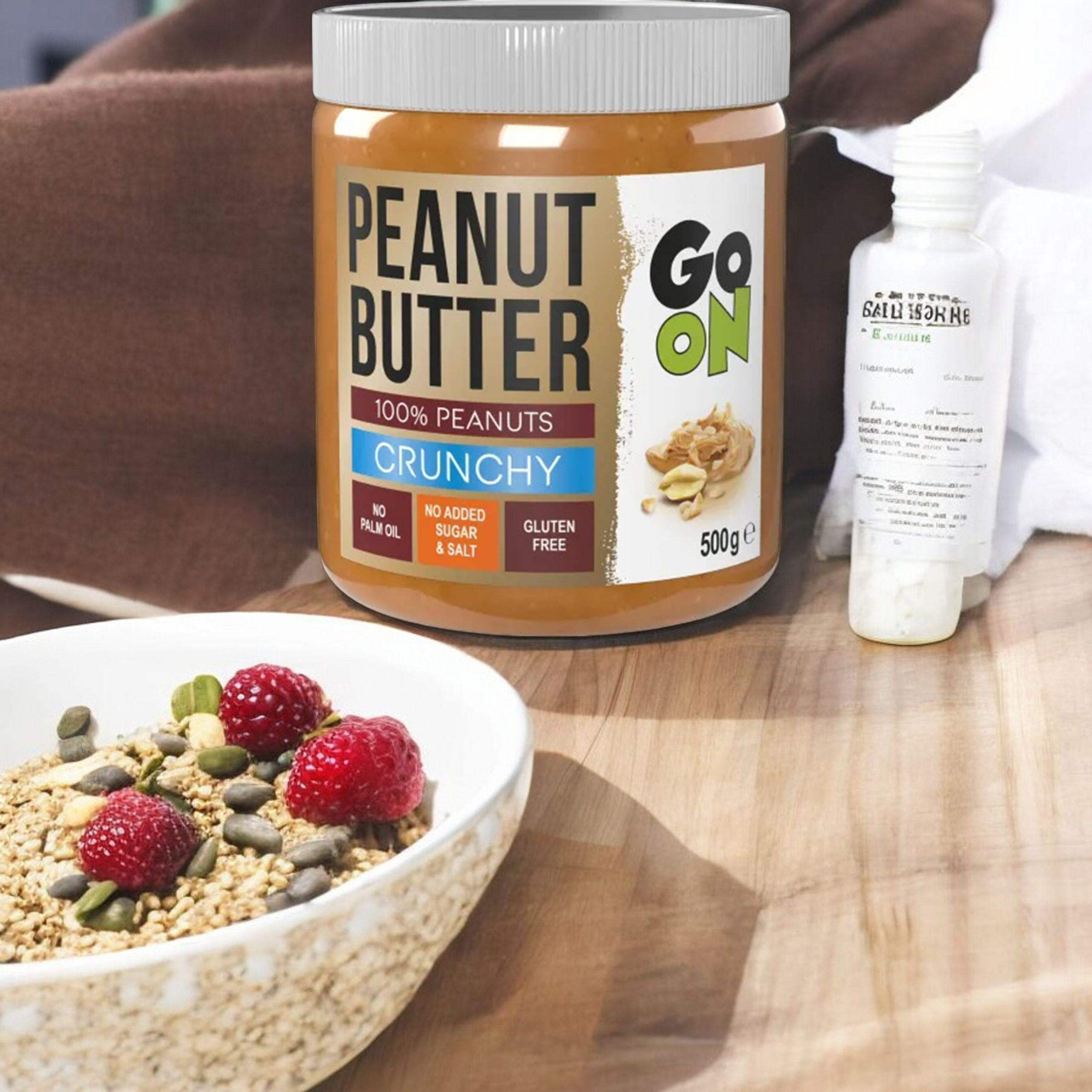 GO ON NUTRITION Peanut Cream - 100% Orzechów Arachidowych - 500g - WYPRZEDAŻ - 15-04