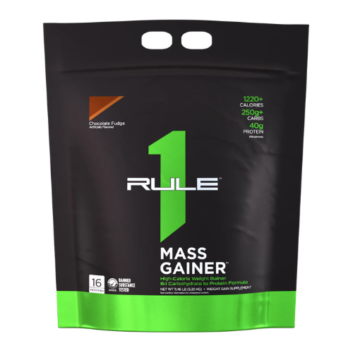 RULE 1 - R1 Mass Gainer - 5200g - Chocolate Fudge pol_pl_RULE-1-R1-Mass-Gainer-5200g-Chocolate-Fudge-44607_1