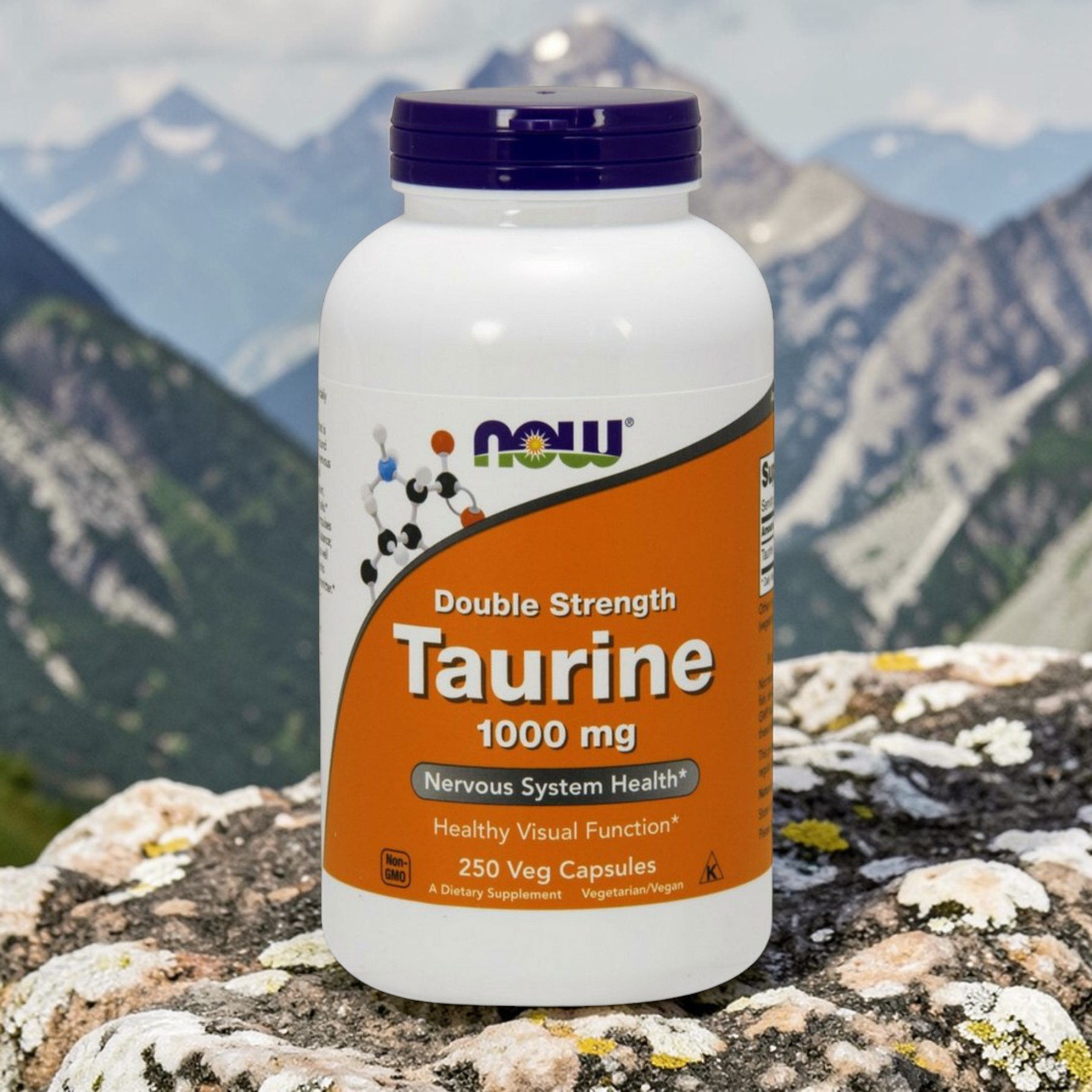 NOW Taurine 1000mg - 2x 250vcaps
